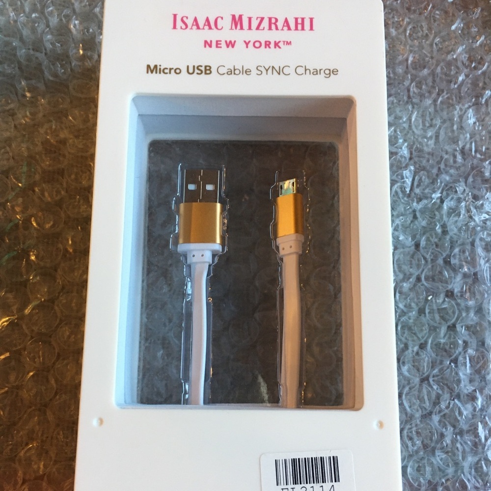 Micro USB Cable Sync Charge NIB - Picture 2 of 5